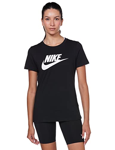 Nike Sportswear Essential Futura Icon T-Shirts BV6169-010 Size M Black/White