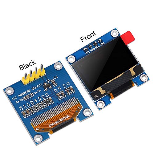 Dorhea 0.96 inch OLED i2c Display Module IIC Serial LCD Screen 0.96″ LED Module Display Yellow Blue 12864 OLED /3.3V-5V 128 X 64 Compatible with Nano Display Raspberry Pi 51 Msp420 Stim32 SCR | The Storepaperoomates Retail Market - Fast Affordable Shopping