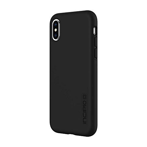 Incipio DualPro Case iPhone Xs (5.8″) & iPhone X Case Hybrid Shock Absorbing Drop Protection – Black
