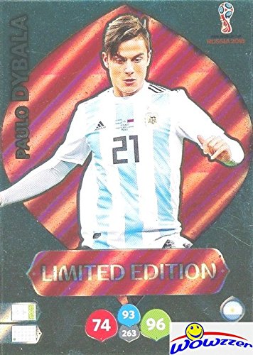 Paulo Dybala Argentina 2018 Panini Adrenalyn XL WORLD CUP RUSSIA EXCLUSIVE LIMITED EDITION Card! Awesome Special Great Looking Card Imported from Europe! Shipped in Ultra Pro Top Loader! WOWZZER!