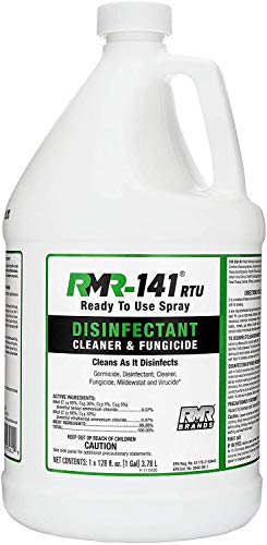 RMR-141 Disinfectant and Cleaner, Kills 99% of Household Bacteria and Viruses, Fungicide Kills Mold & Mildew, EPA Registered, 1 Gallon Bottle