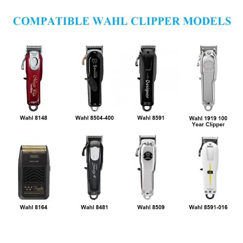 for Wahl Magic Clip Cordless Charger, 4V Clipper Charger for Wahl 8164 8591 8504 Shaver, 1919 100 Year Hair Clipper Replacement Wahl 5-Star Magic Clip Cordless Trimmer Power Supply Cord | The Storepaperoomates Retail Market - Fast Affordable Shopping
