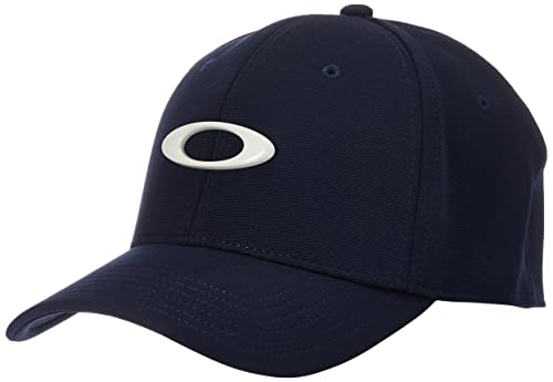 Oakley mens Tincan Cap Hat, Fathom/Light Grey, Large-X-Large US