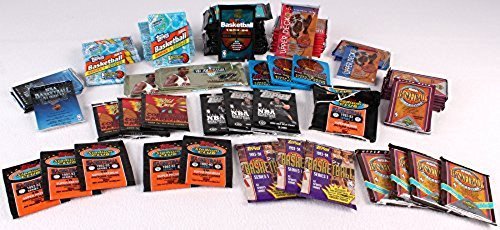 300+ Unopened Basketball Cards Collection in Factory Sealed Packs Featuring Vintage NBA and Some College Basketball Cards From the Late 80’s and Early 90’s