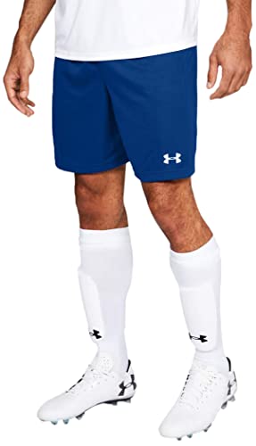 Under Armour Men’s Golazo 2.0 Soccer Shorts , Royal Blue (400)/White , Large