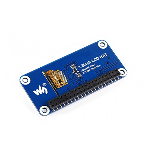 1.3inch IPS LCD Display HAT Module 240×240 Pixels SPI Interface with Embedded Controller Compatible with Raspberry Pi Zero/Zero W/Zero WH/2B/3B/3B+ Wide Viewing Angle | The Storepaperoomates Retail Market - Fast Affordable Shopping
