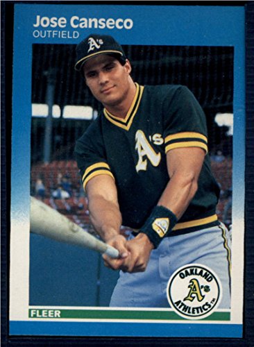 1987 Fleer #389 Jose Canseco NM-MT Athletics Baseball