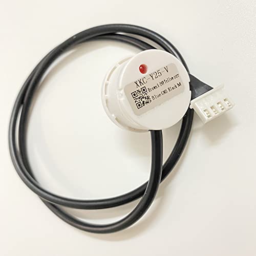 Taidacent Non Contact Liquid Level Sensor Contactless Water Tank Water Level Sensor for Tank Water Level Control with Low and High Level Output