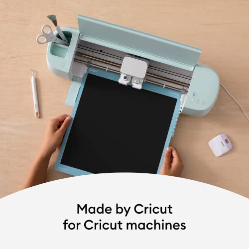 Cricut Everyday Iron On – 12” x 2ft – HTV Vinyl for T-Shirts – StrongBond Guarantee, Outlast 50+ Washes, Use with Cricut Explore Air 2/Maker, Black | The Storepaperoomates Retail Market - Fast Affordable Shopping