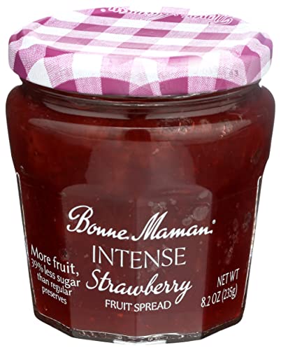 Bonne Maman Intense Strawberry Fruit Spread, 8.2 OZ