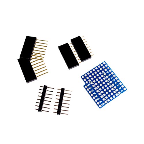 Artshu 10PCS/LOT Breadboard Expansion Shield Pin Lithium Battery for WeMos D1 Mini Module Sensor