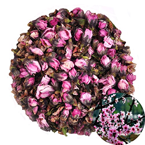 TooGet Natural Peach Flowers Aromatic Dried Flowers for Soap, Candle Making, Tea, Herbal, Floral DIY Craft Wholesale, Top Grade – 4 OZ