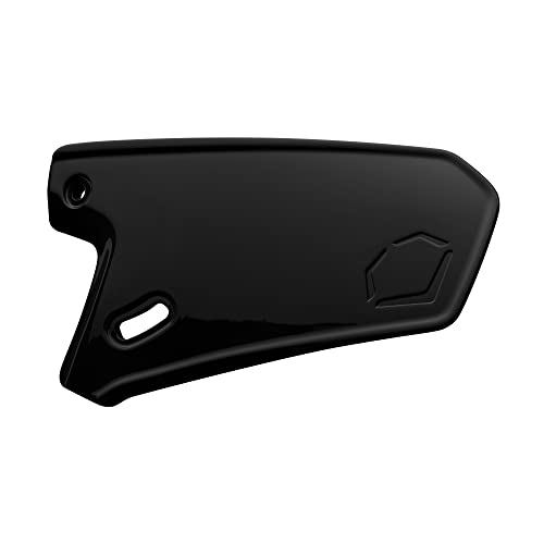 EvoShield XVT™ High Gloss Batting Helmet Face Shield – Black, Left Handed Hitter