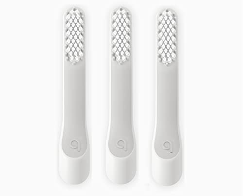 quip Electric Toothbrush Head for Electric Brush 3 Packs (Toothbrush Heads Only)