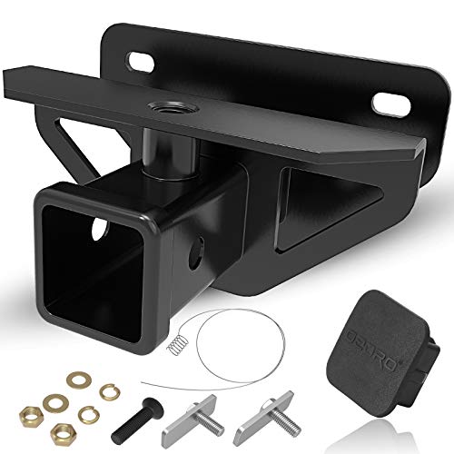 OEDRO 2″ Rear Trailer Hitch Receiver Class 3 Towing Hitch & Cover Kit, Fits 2009-2018 Dodge Ram 1500/2003-2013 Ram 2500 3500/2019-2023 Ram 1500 Classic, Tow Combo (Hitch Cover Included)