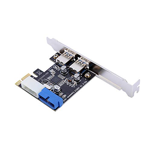 PCI-E to USB 3.0 2 Port Express Card with 1 USB 3.0 20-pin Connector