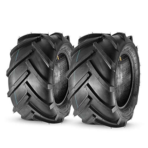 MaxAuto 23×10.50-12 Lawn Mower Tires 23×10.5×12 Garden Tractor Tire 23×10.50 12 NHS AG Tires for Lawn Tractor Mower, 6PLY Rated Tubeless, Set of 2