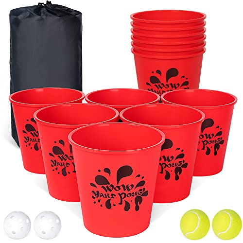 ropoda Yard Pong – Giant Yard Games Set Outdoor for The Beach, Camping, Lawn and Backyard
