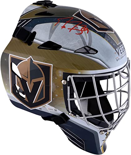 Marc-Andre Fleury Vegas Golden Knights Autographed Replica Goalie Mask – Autographed NHL Helmets and Masks