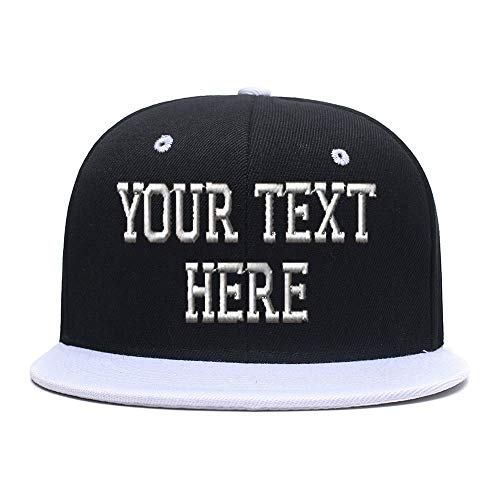 Custom Embroidered Hip-hop Hat Personalized Adjustable Hip-hop Cap Add Your Text