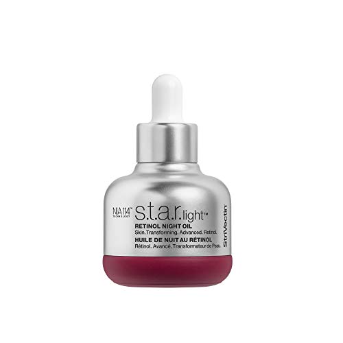 StriVectin Advanced Retinol Star Light Night Oil with Squalane, Improves Skin Texture, Wrinkles, Firmness and Dehydration, 1 Fl Oz (Pack of 1)
