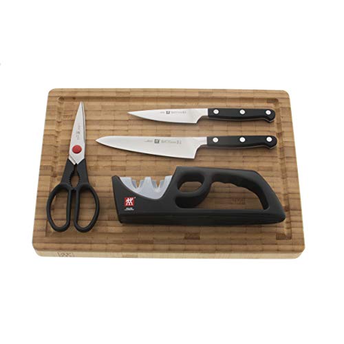 ZWILLING Pro 5-pc Knife & Cutting Board Set | The Storepaperoomates Retail Market - Fast Affordable Shopping