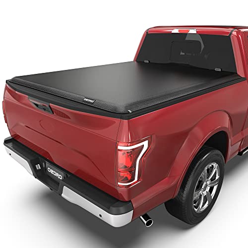 OEDRO Roll Up Truck Bed Tonneau Cover Compatible with 2015-2023 Ford F-150 F150 5.6 Feet Bed, Styleside (Excl. Raptor Series)