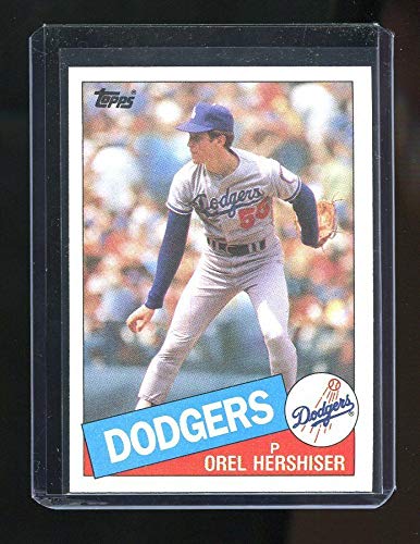 1985 Topps #493 Orel Hershiser Los Angeles Dodgers Rookie Card – Mint Condition Ships in a Brand New Holder
