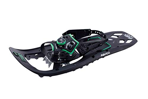 Tubbs Men’s Flex RDG Day Hiking Snowshoes, Black/Green (X180102001240)
