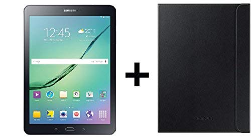 Samsung Galaxy Tab S2 9.7 32GB 32 GB WiFi Tablet (Black) Book Cover Case Bundle SM-T813NZKSXAR