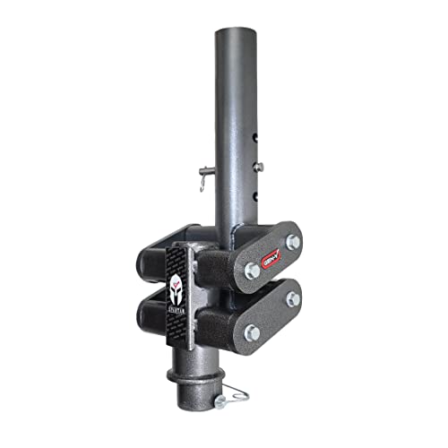 GENY GH-7081 4″ Round Gooseneck Coupler (for Recessed Ball Mount), 5.5k-7k Tongue Weight, 30k Towing Capacity