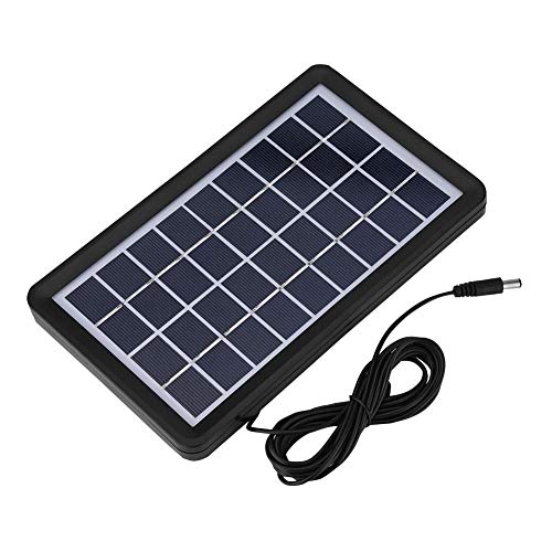 Richer-R Solar Panel, 9V 3W Solar Board Waterproof 93% Light Transmittance Poly Silicon Solar Cell 9 Volt Monocrystalline Solar Panel,up to 93% Tansmittance