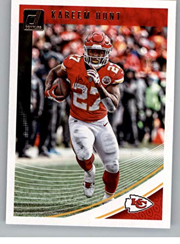 2018 Donruss Football #140 Kareem Hunt Kansas City Chiefs Official NFL Trading Card