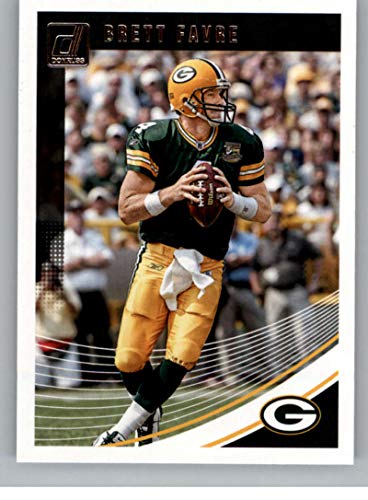 2018 Donruss Football #110 Brett Favre Green Bay Packers Official NFL Trading Card