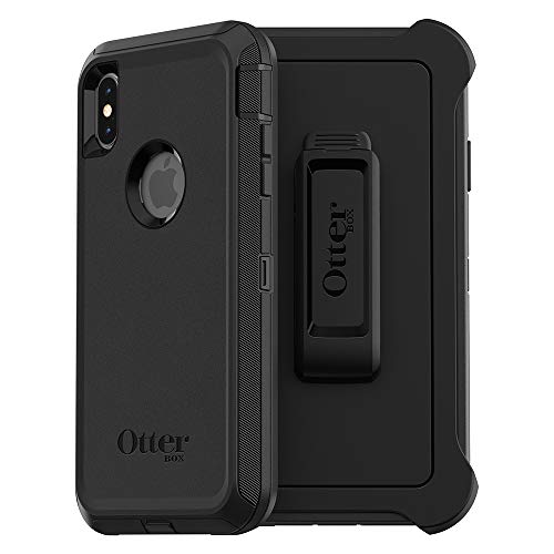 OtterBox DEFENDER SERIES SCREENLESS Case Case for iPhone Xs Max – Frustration Free Packaging – BLACK