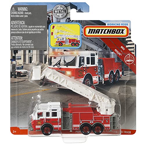 Matchbox Pierce Velocity Aerial Platform FIRE Truck Working RIGS | The Storepaperoomates Retail Market - Fast Affordable Shopping