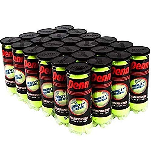 Penn Championship High Altitude Head Tennis Balls – 24 Pack 72 Balls Yellow – USTA & ITF Approved – Official Ball of The United States Tennis Association Leagues – Natural Rubber for consistent Play