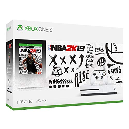 Xbox One S 1TB Console – NBA 2K19 Bundle (Discontinued)