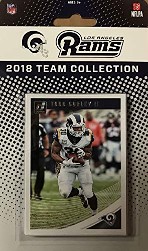 Los Angeles Rams 2018 Donruss Factory Sealed Team Set with Jared Goff, Todd Gurley, Marshall Faulk, John Kelly Rookie Card plus
