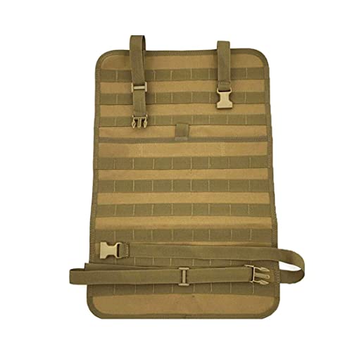 FIRECLUB Car Seat Back Organizer, Tactical MOLLE Vehicle Panel Car Seat Cover Protector Universal Fit