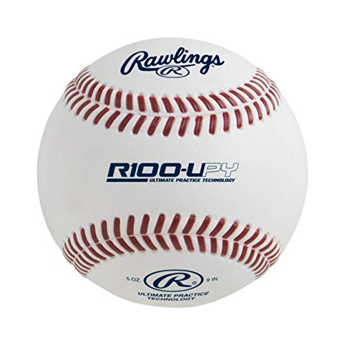 Rawlings | ULTIMATE PRACTICE TECHNOLOGY Baseballs | R100-UPY | Youth/14U | Practice Use | 12 Count