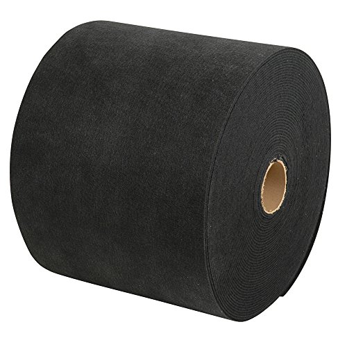 C.E. Smith Carpet Roll – Black – 18″W X 18’L