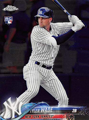 2018 Topps Chrome #32 Tyler Wade New York Yankees Rookie Baseball Card – GOTBASEBALLCARDS