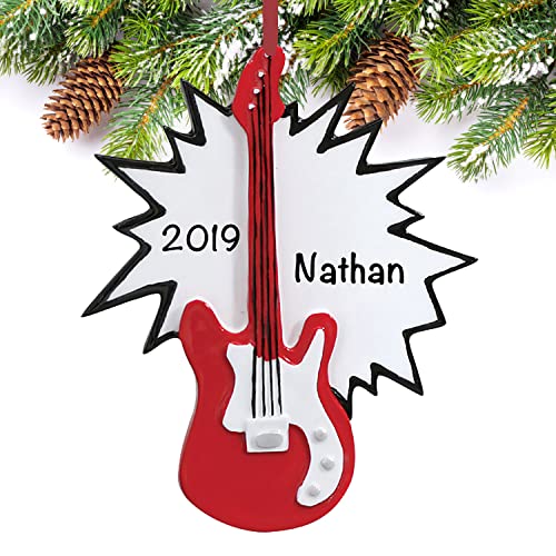 Personalized Electric Guitar Ornaments for Christmas Tree 2022 – Custom Mini Guitar Christmas Ornaments – Resin Guitar Christmas Decorations for Music Lovers – Unique Music Gifts for Guitar Players | The Storepaperoomates Retail Market - Fast Affordable Shopping