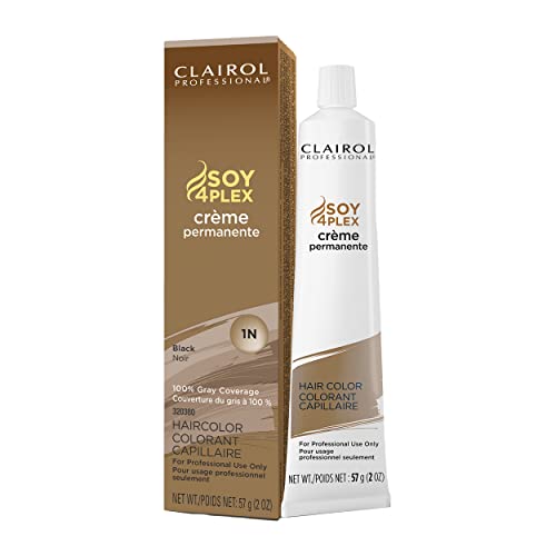 Clairol Professional Permanent Crème Hair Color 1n Black