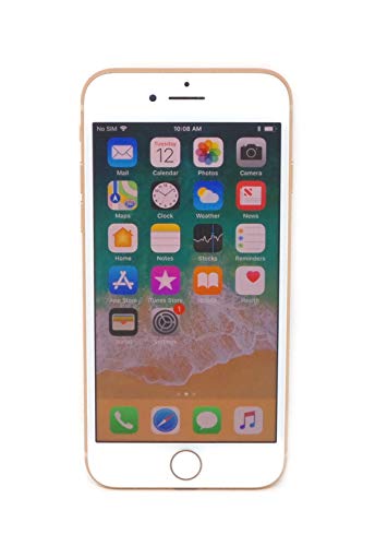 Apple iPhone 8 4.7in, 256 GB, AT&T, Gold Locked to AT&T (Renewed)
