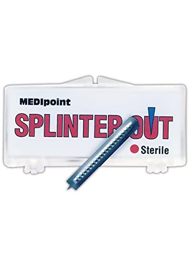 Medipoint MP76512 Splinter-Out Splinter Remover, Standard, Steel (Pack of 10)