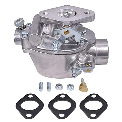 JDMSPEED New Heavy Duty 8N9510C-HD Marvel Schebler Carburetor with Gasket and Bolts Replacement For Ford Tractor 2N 8N 9N 1939-1952 TSX33 TSX241A TSX241B TSX241C Replaces B3NN9510A 8N9510C 9N9510A
