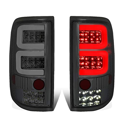 DNA MOTORING TL-F15004-LED-3D-CH-SM LED 3D Tail Light Assembly Driver & Passenger Side [Compatible with 04-08 Ford F150 Lobo]