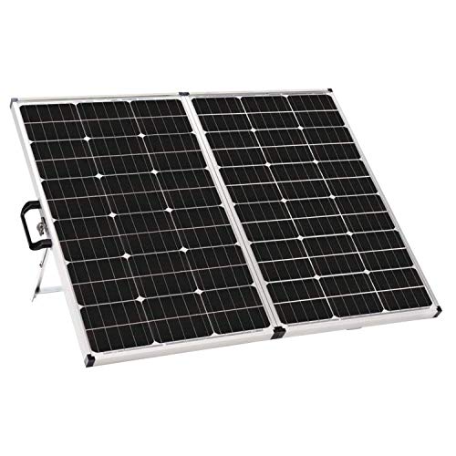 Zamp solar Legacy Series 140-Watt Portable Solar Panel Kit with Integrated Charge Controller and Carrying Case. Off-Grid Solar Power for RV Battery Charging – USP1002